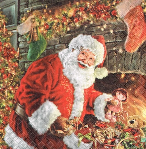 Santa, skřítkové